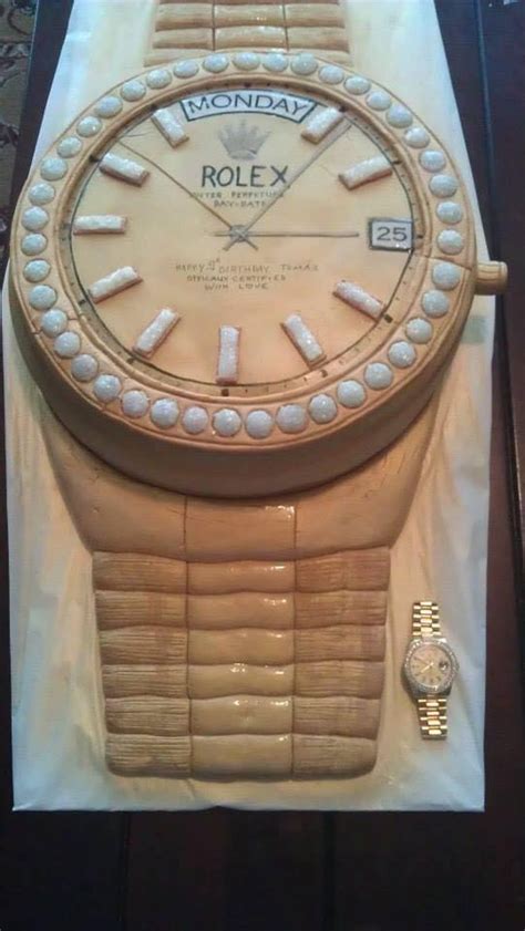 Rolex Watch Cake Tutorial 